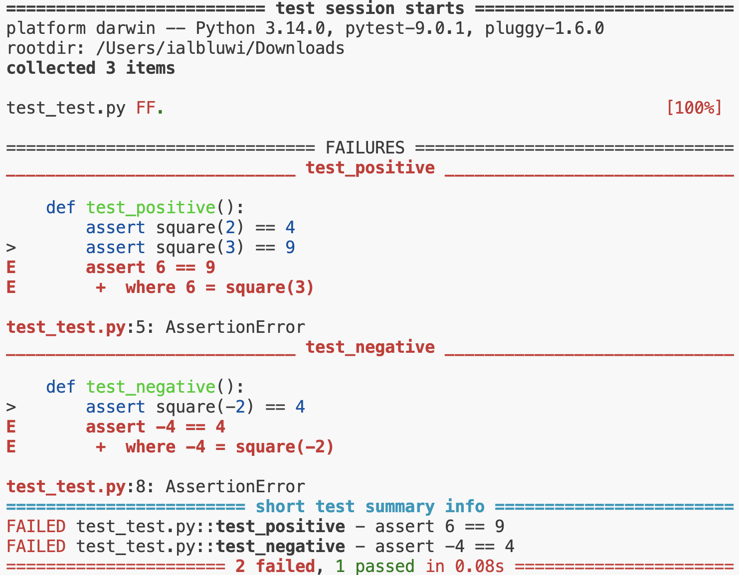 All Tests Py.test Pytest | 11102 - Spring 2026