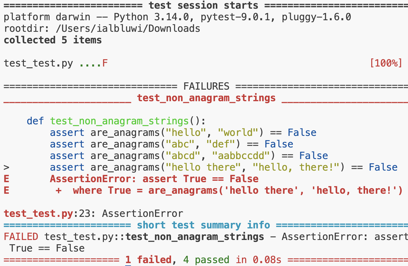 All Tests Py.test Pytest | 11102 - Spring 2026
